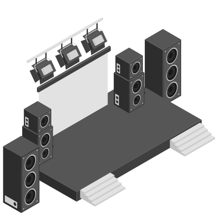 Sewa Sound System Line Arrya 10.000Watt Sewa Sound System Line Arrya 10.000Watt